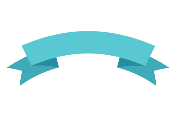 Curved Paper Ribbon Banner: Decorative B