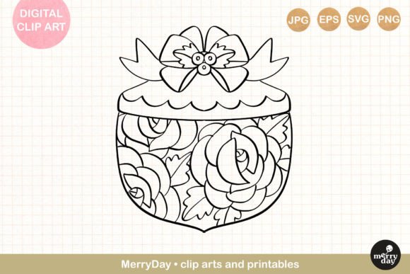 Decorative Acorn Ornament Line Art: Elevating Your Holiday Designs with Timeless Charm