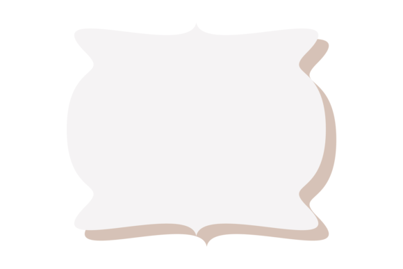 Decorative Card Template White Blank Pa