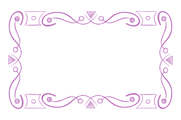 Decorative Frame. Ornate Blank Border