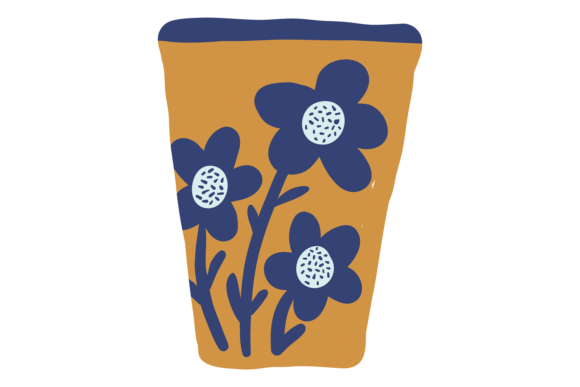 Decorative Ornament Mug. Cute Rustic Cup: A Versatile Asset for Everyday Creativity and Design
