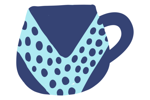 Decorative Patterned Mug: Hot Drink Cer