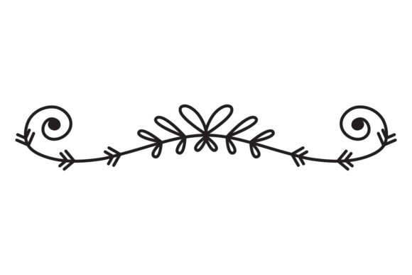 Elevating Digital and Print Media Through the Decorative Header with Ornate Swirls. El