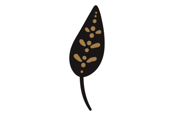 Folk Leaf. Decorative Tree Foliage Ornam: A Practical Guide to Using Natural Elements in Design