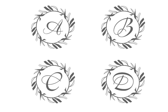 Monogram Decorative Design Vector
