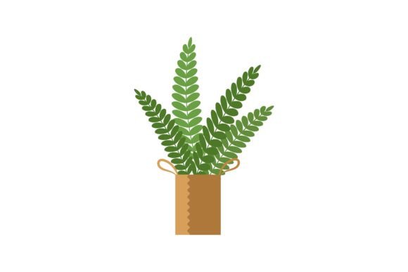 Potted Decorative Houseplant for Interio