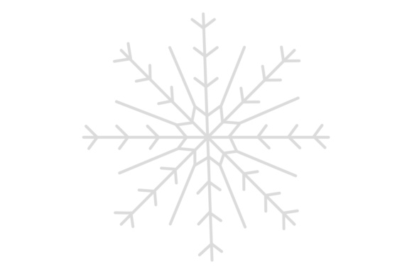 The Art of Precision: Integrating Geometric Line Snowflakes into Modern Winter Design