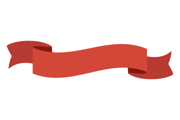 The Strategic Value of Red Ribbon Label. Blank Decorative Banne in Modern Branding and Design