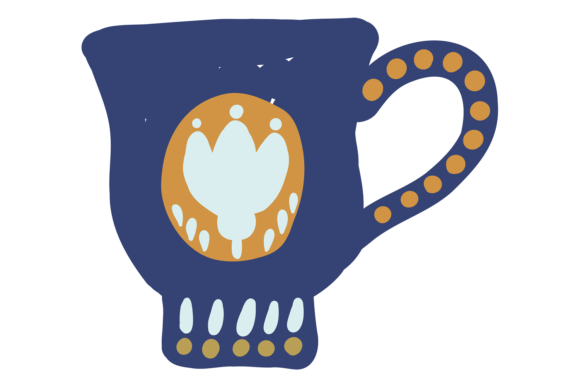 The Timeless Appeal of a Decorative Ornate Cup for Hot Drink in D